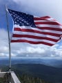 Flag flying in the breeze